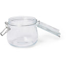 Glass Co. Elle Round Glass Clip Jar 500ml - 11x9.5cm