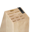 KitchenAid Gourmet 11pc Birch Wood Knife Block Set With Built-In Sharpener