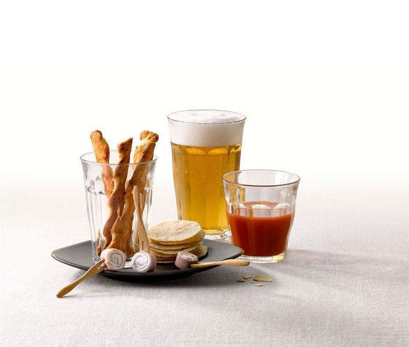Duralex Picardie Clear Tumblers - Flared - 200ml - Set of 4 (Made in France)