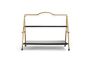 Artesa Slate Serving Stand 2 Tier 39.3x26x34.5cm