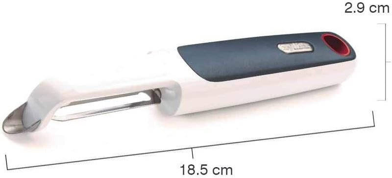 Zyliss Smooth Glide Swivel Peeler - Grey