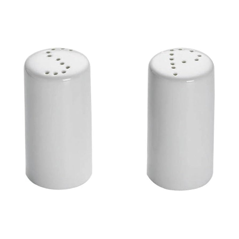 Maxwell & Williams White Basics Cylindrical Salt & Pepper