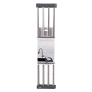 D.line Stainless Steel Folding Sink Drying Rack 51x24cm - Grey