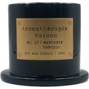 Le Desire Aromatherapie Maison Candle With Glass Dome Lid & Timber Wick - Mandarin Tangelo - 283gr
