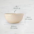 Wiltshire Mixing Bowl 26.5 x 12cm Vanilla - 3L