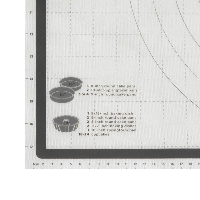 Tovolo TrueBake Silicone Pastry Mat - 63.5x45.5cm