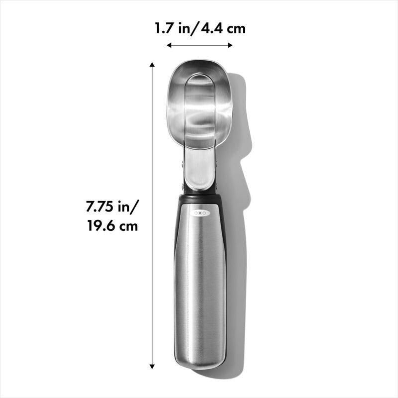 Oxo Good Grips Steel Lever Ice Cream Scoop