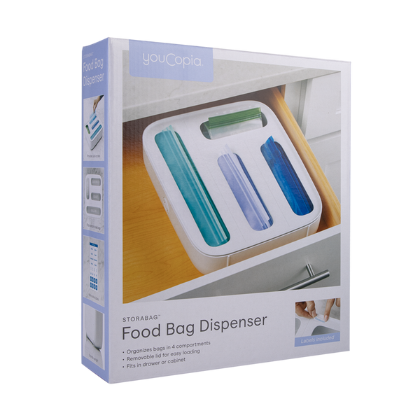 YouCopia StoraBag™ Food Bag Dispenser - 4 Slot
