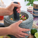 Avanti Rough Green Mortar & Pestle - 20cm
