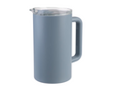 Oasis Ceramic Lined Stainless Steel Triple Wall Insulated Water Pitcher 1.5L - Hazy Blue