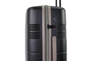 Pierre Cardin Travel Hard Shell Case Suitcase Luggage 80cm  - Large - Black