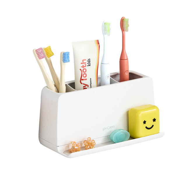 Youcopia The Ledge Toothbrush Holder 3-Slot