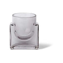 Pixie Glass Vase Smokey Grey 17x14x12cm