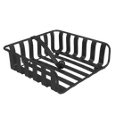 Spectrum Striped Weighted Napkin Holder - Black