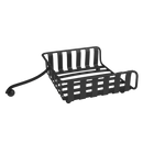 Spectrum Striped Weighted Napkin Holder - Black