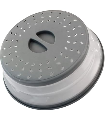 Tovolo Collapsible Large Microwave Food Cover 32cm - Charcoal