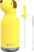 Asobu Bestie Bottle Dog Double Wall Insulated Bottle 460ml - Yellow