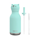 Asobu Bestie Bottle Cat Double Wall Insulated Bottle 460ml - Teal