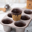ChefMade Jumbo Muffin Pan - 6 Cup