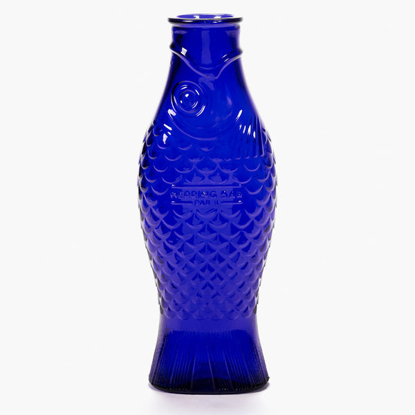 Serax Paola Navone Carafe Fish & Fish - Cobalt Blue