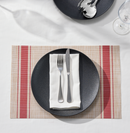 Maxwell & Williams Table Accents Linen Look Placemat 45x30cm - Red