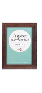 Aspect Frame 13x18cm/5x7" - Reddish Brown