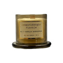 Le Desire Aromatherapie Florale Soy Candle With Glass Dome Lid & Timber Wick - Camellia Honeysuckle - 283gr