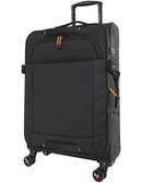 Reebok Soft Shell Suitcase Medium - Black - Expandable