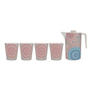 Maxwell & Williams Lou Martin Uplift Melamine Jug And Tumblers - Set of 5