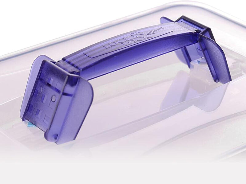 Lock & Lock Classic Rectangular Tall Container With Air Tray & Handle - 4.8L