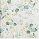 Paw Napkins - Pack of 20 - Golden Eucalyptus - 33x33cm