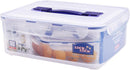 Lock & Lock Classic Rectangular Tall Container With Air Tray & Handle - 4.8L