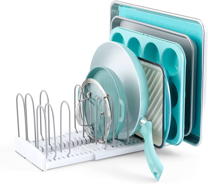 YouCopia StoreMore™ Expandable Pan & Lid Rack