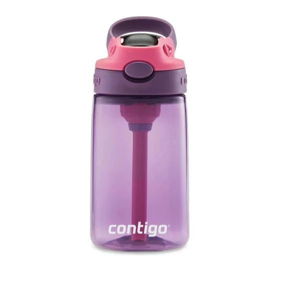 Contigo Kids Aubrey Autospout Drink Bottle - 414ml - Purple - Eggplant Punch
