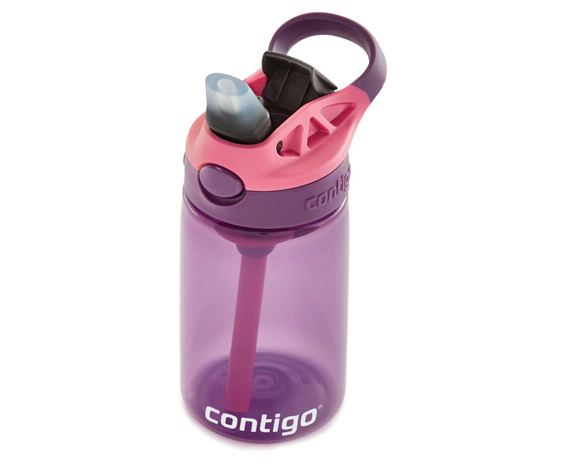 Contigo Kids Aubrey Autospout Drink Bottle - 414ml - Purple - Eggplant Punch