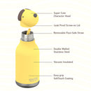 Asobu Bestie Bottle Dog Double Wall Insulated Bottle 460ml - Yellow