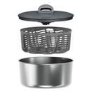 Zyliss Easy Spin Salad Spinner - Stainless Steel