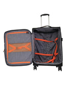 Reebok Soft Shell Suitcase Medium - Black - Expandable