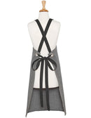 Ladelle Eco Recycled Cotton Apron 70x89cm - Charcoal