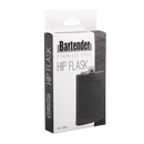 Bartender Hip Flask Stainless Steel Matte Black - 236ml
