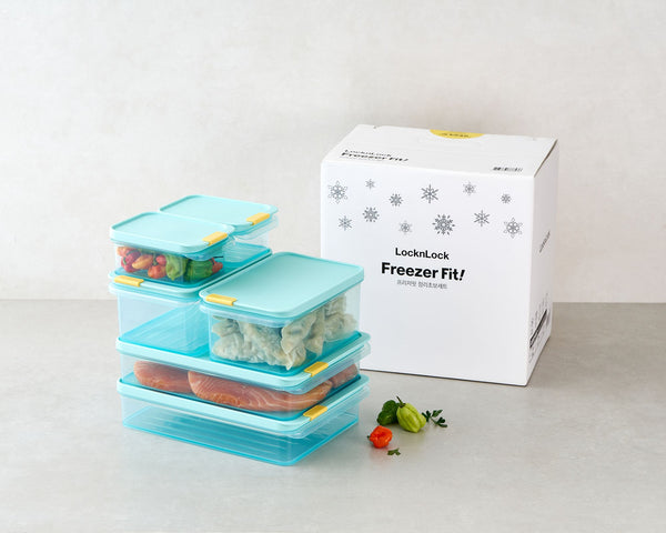 Lock & Lock Freezer Fit Containers 6pc Starter Set