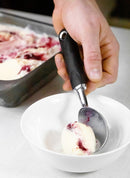 MasterCraft Soft Grip Stainless Steel Ice Cream Scoop