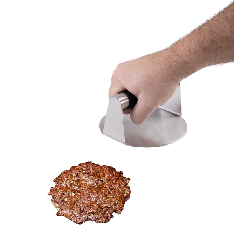 Urban Grill Stainless Steel Smash Patty Press - 14cm