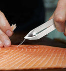 Appetito Fishbone Tweezers - Stainless Steel