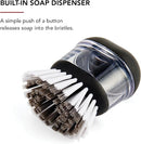 KitchenAid Soap Dispensing Palm Brush - Black
