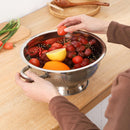 Cuisena Colander 22cm With Handles - Stainless Steel