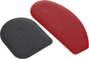 KitchenAid Silicone Bowl Scrapers - Set of 2 - Red & Black