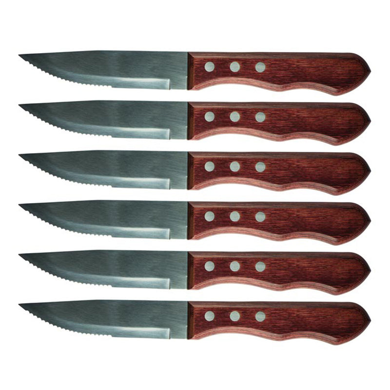Avanti Jumbo Steak Knives -  Set of 6