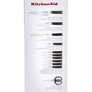 KitchenAid Gourmet 11pc Birch Wood Knife Block Set With Built-In Sharpener