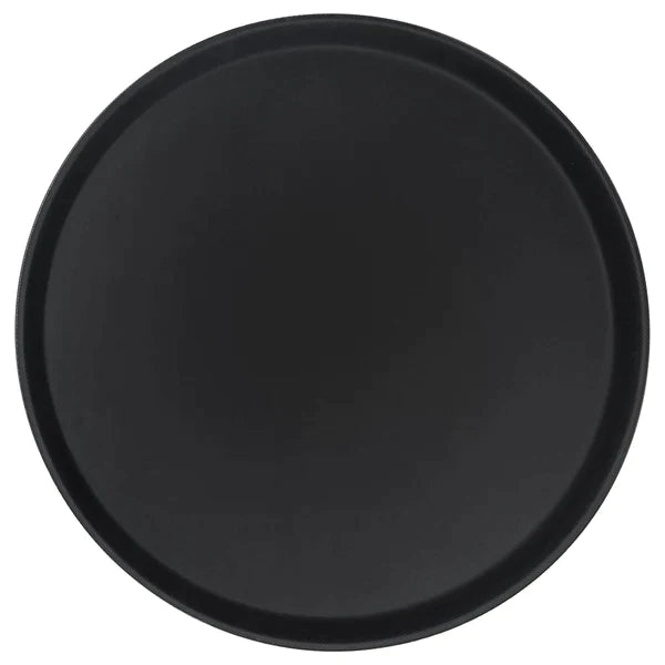 Round Non-Slip Tray - Black 41cm